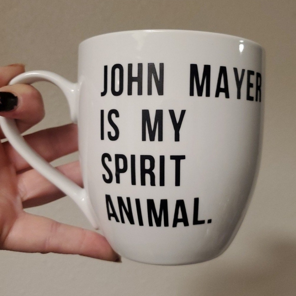 New John Mayer Is My Spirit Animal Coffee Mug.